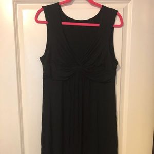 Black casual dress